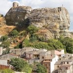 Corleone stad en berg