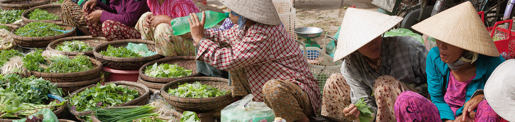 Lokale markt in Vietnam