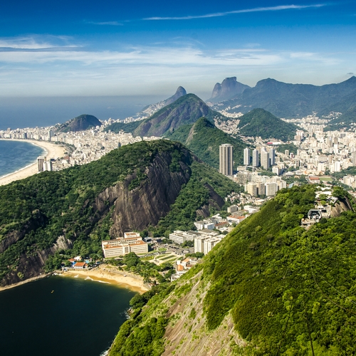 Het uitzicht over Rio de Janeiro