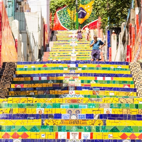 Escadaria Selarón in Rio de Janeiro