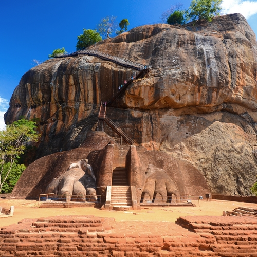 Sigiriya, Leeuwenrots