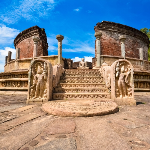 Gebouw in Polonnaruwa