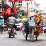 Hanoi, straatverkoper