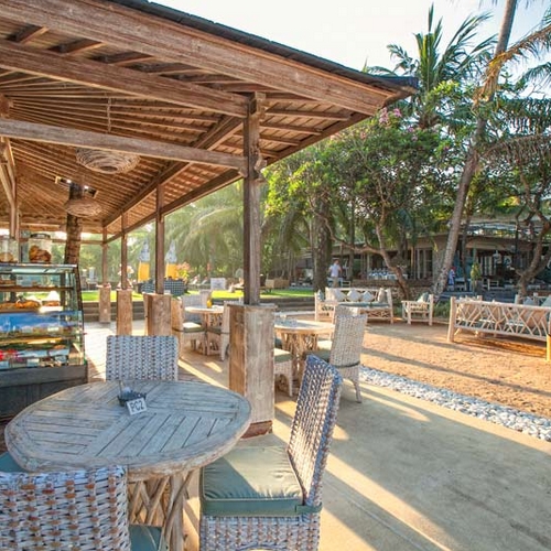 Segara Village Resort, terras