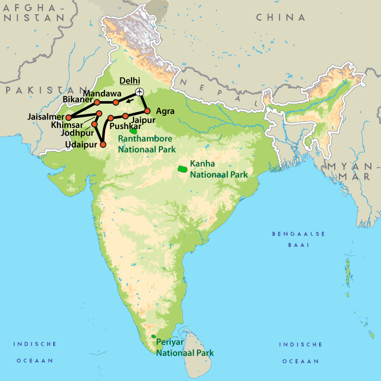 Land van de Maharadja's