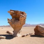 Arbol de piedra (tree of rock) siloli woestijn