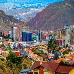 La Paz kleurrijke stad