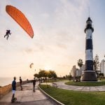Paragliding in miraflores lima