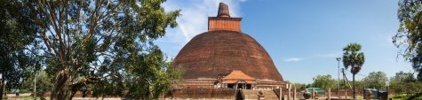 De prachtige opgravingen van Anuradhapura