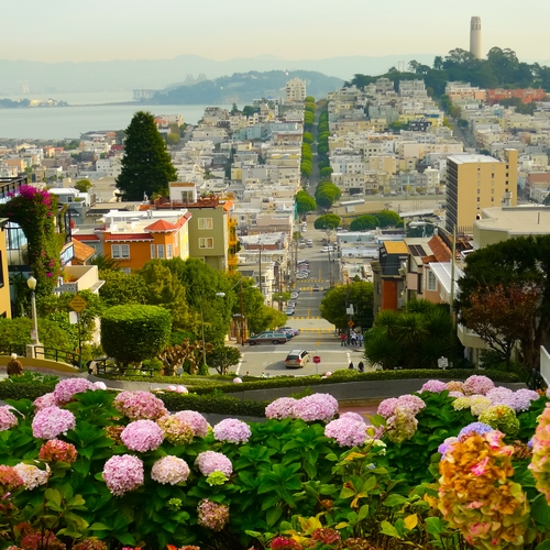 Uitzicht over San Francisco
