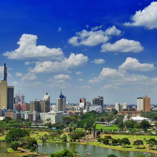 Nairobi, overzicht stad