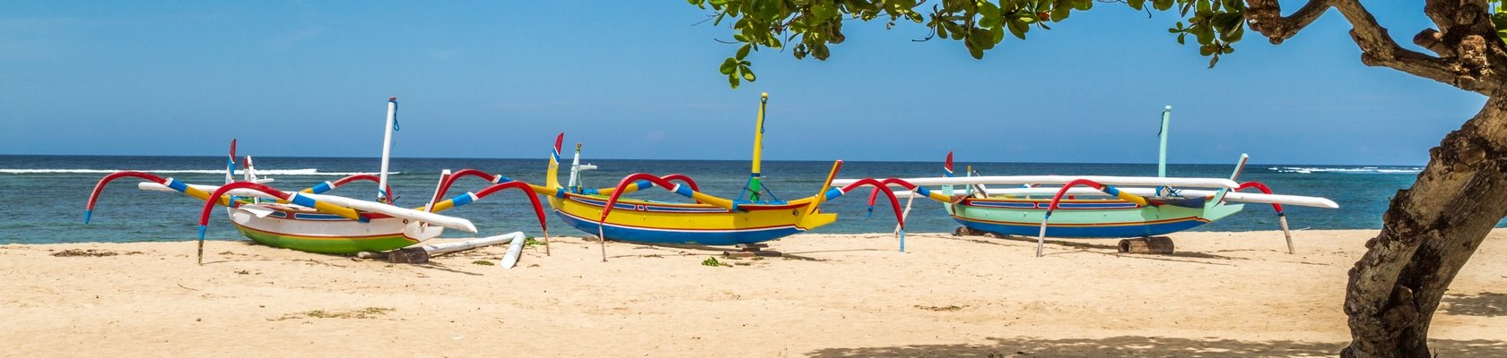 Gezellige badplaats Sanur