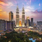 Petronas Twin Towers in Kuala Lumpur