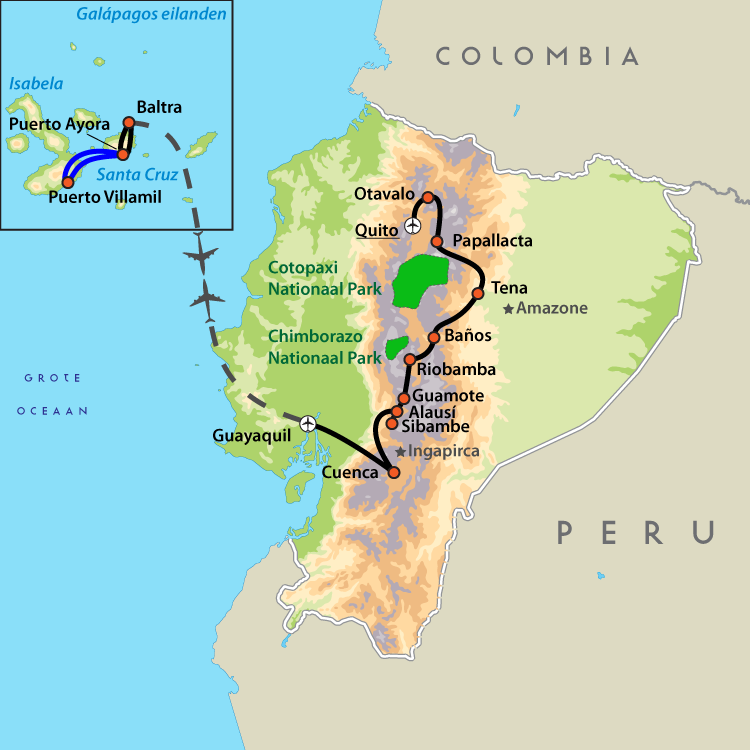 Ecuador & de Galápagos