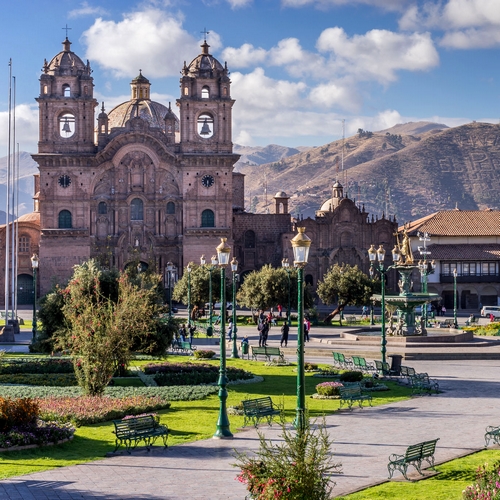 Het centrum van Cuzco