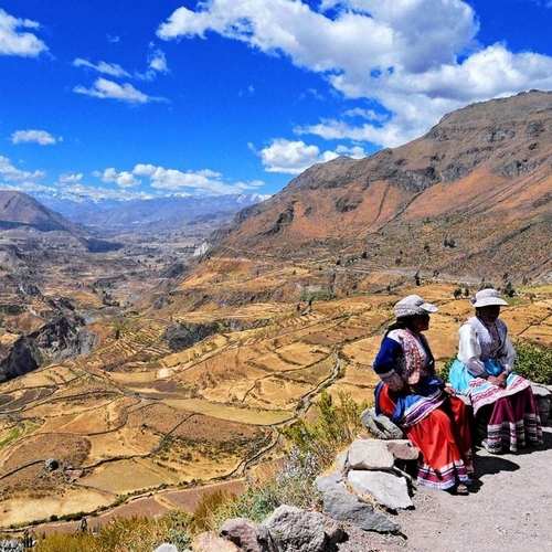 Colca Canyon uitzicht