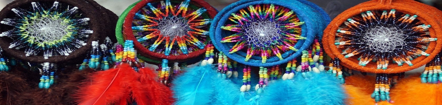 Lokale indianenmarkt van Otavalo