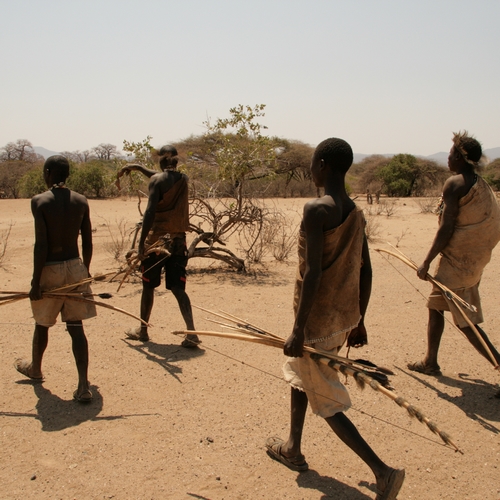 Hadzabe stam, Lake Eyasi