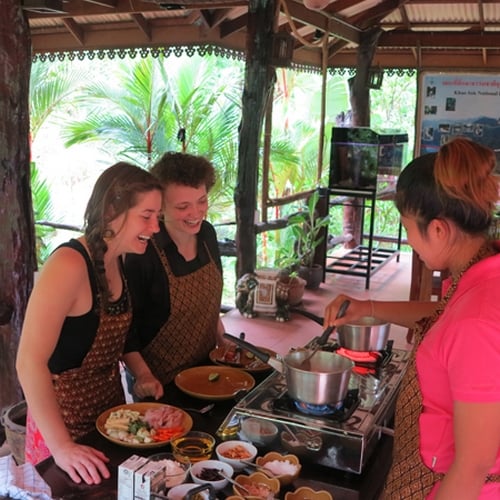 cooking class, Thailand