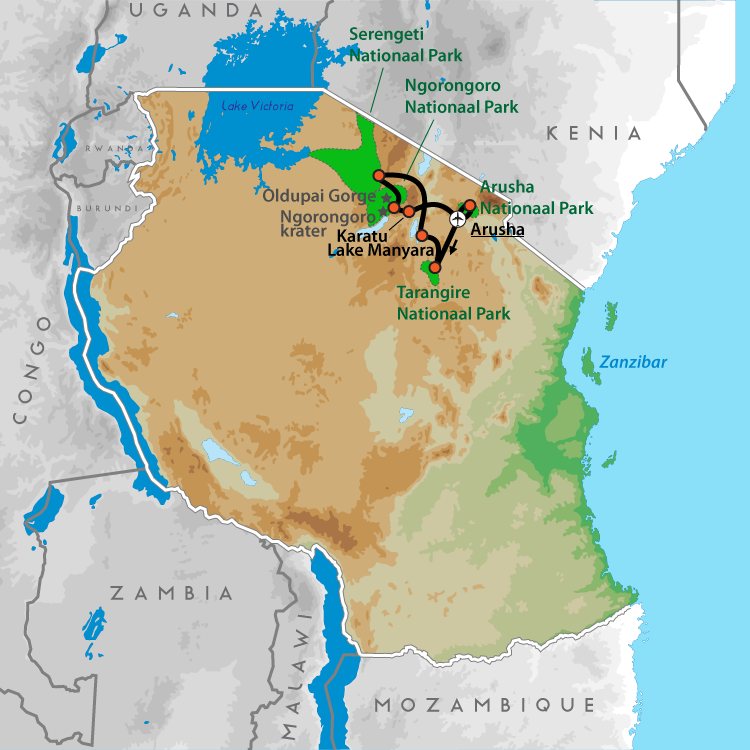 Genieten in Tanzania