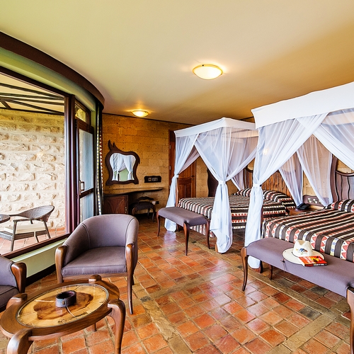 Lake Nakuru Sopa Lodge, kamer