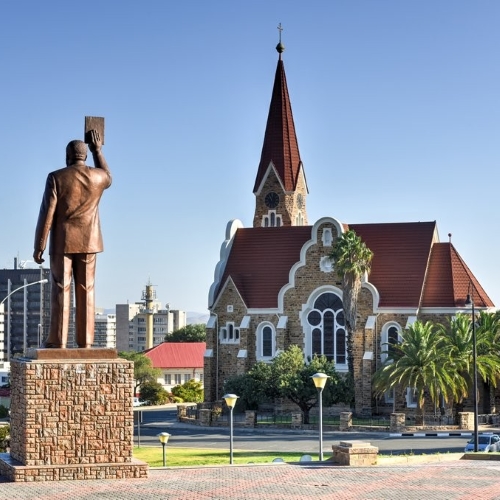 De Christuskirche in Windhoek