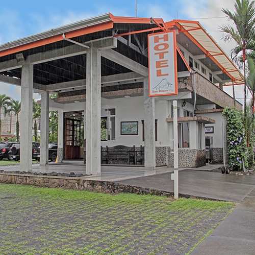 Hotel San Bosco, buitenkant