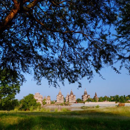 Orchha Resort buitenkant