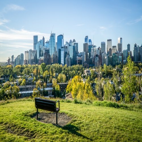 Skyline van Calgary