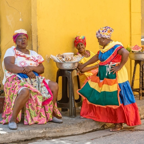 Fruitkraam in Cartagena