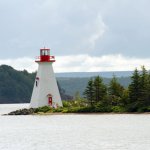 Baddeck Lighthouse Bras D'or Lake