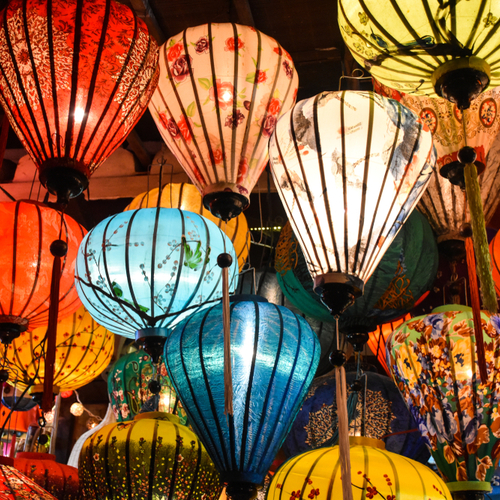 Lantaarns in Hoi An