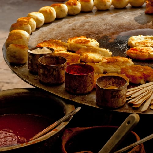 Delhi street food
