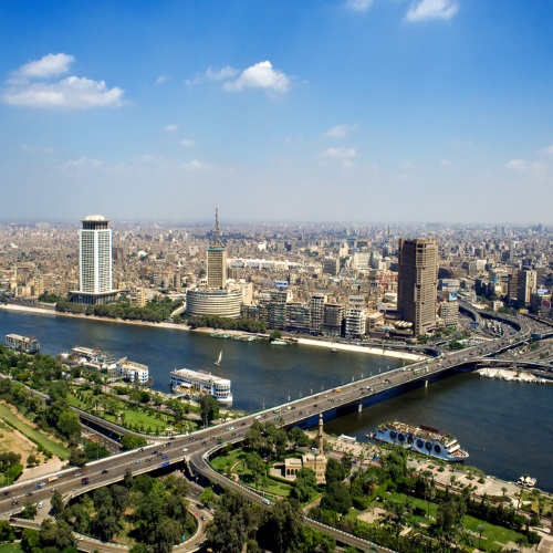 Skyline van Cairo