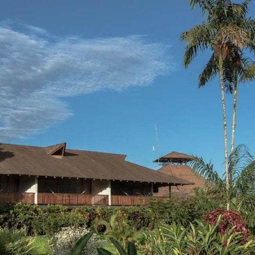La Casa del Suizo Lodge, buitenkant