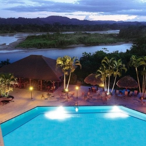 La Casa del Suizo Lodge, zwembad