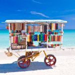 Varadero strand souvenircar