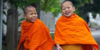 Monnikken in Luang Prabang