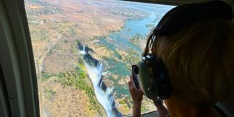 Tips voor activiteiten met vliegtuigen, helikoptervlucht boven Victoria Falls