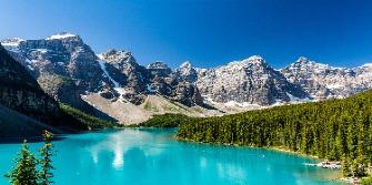 Moraine lake, Banff Nationaal Park