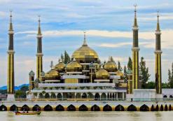 Kuala Terengganu kristallen moskee