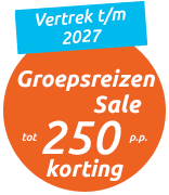 Groepsreizen sale