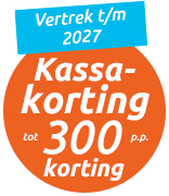 Kassakorting vertrek t/m 2027