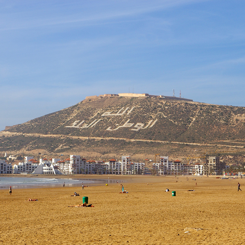 Strand Agadir Marokko