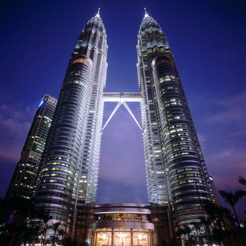Petronas Towers in Kuala Lumpur