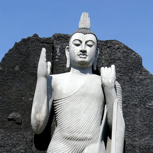 Aukana Boeddha Sri Lanka
