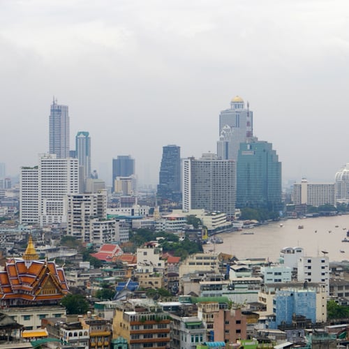 Overzicht Bangkok Thailand