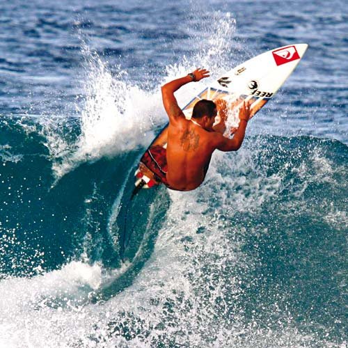 Surfer Malediven