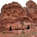 Rotsen Petra Jordanië