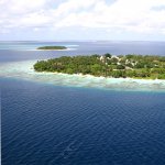 Overzicht Bandos Island Resort Noord Malé Atol Malediven
